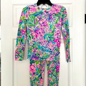 NWT Lilly Pulitzer Sammy Pajama Set in Multi Lilly’s Favorite Things